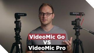 RODE VideoMic Go VS VideoMic Pro