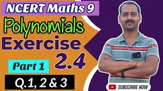 NCERT Maths class 9 exercise 2.4 Q.1, 2 & 3 all sums