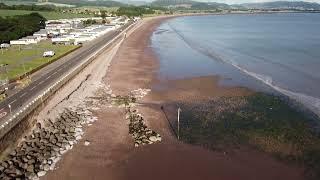 Watchet Harbour to Minehead Harbour along the West Somerset Coast. DJI Mini 2