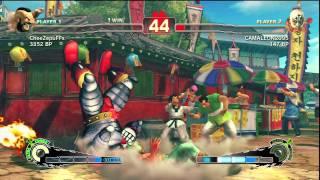 SSF4: Mecha Zangief (cheezepuff) vs El Fuerte HD