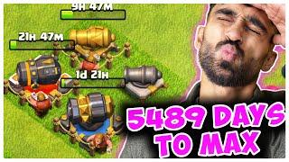 Never Ending Clash in Rush to Max.........Clash of Clans