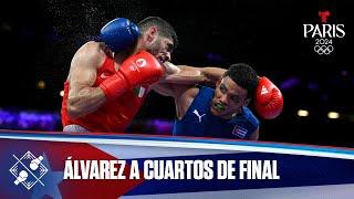 Erislandy Álvarez avanza a cuartos en boxeo | Juegos Olímpicos París 2024 | Telemundo Deportes