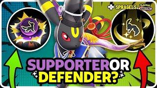 Most Versatile Pokemon In Unite? Play Umbreon As A Supporter Or Defender