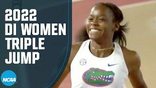 Jasmine Moore breaks Triple Jump collegiate record - 2022 NCAA Indoor