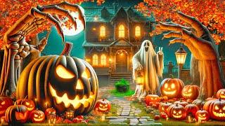 Mysterious Autumn Halloween Village  Spooky Halloween Music  Best Halloween Music 2024