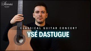 YSÉ DASTUGUE - Classical Guitar Concert | Bogdanovic, Turina, Hétu | Siccas Guitars