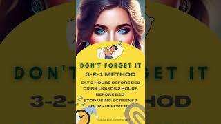 TIP: The 3 2 1 method #tips #knowledge #shorts