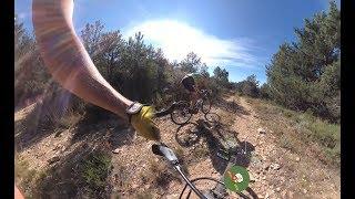 Bajando de la caseta de la Sierra de la Culebra en 360 grados