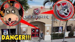 IF YOU SEE BLOOD AT CHUCK E CHEESE RUN, THE CURSED CHUCK E CHEESE MASCOT IS AFTER YOU! (OMG)