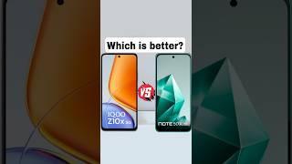 iqoo Z10x vs infinix note 50x #infinix #smartphone #shorts