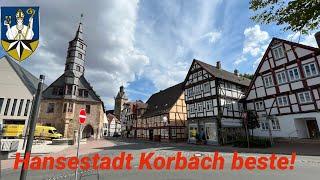 Korbach die unscheinbare Hansestadt in Hessen!