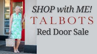 Shop the Talbots Red Door Sale with Me