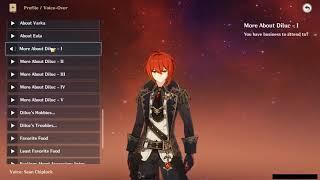 DILUC ALL VOICE LINES (ENGLISH)