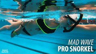 Pro Snorkel swimming equipment by Mad Wave