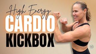 25 MIN High Energy Cardio Kickbox | Fat Burn Workout