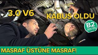 TAMİRAT TADİLAT | KABUSA DÖNEN YENİ ARABAM | AUDI 3.0 V6 'da BÜYÜK HASARLAR VAR | Audi A4 3.0 V6 B2