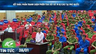 Kết thúc phần tranh luận phiên toà xét xử 70 bị cáo tại Phú Quốc I THKG