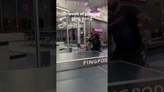 PingPod: 1 year of playing ping pong.
