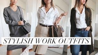 STYLISH WORK OUTFITS |  How to Dress for the Office!