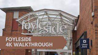Foyleside Shopping Centre Derry Walking Tour: See Everything in 4K