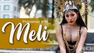 Photoshoot with MELI | dengan cosplay princes makin keren deh...