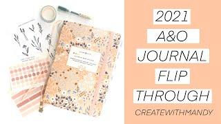 2021 Archer & Olive Journal flip Through // CreatewithMandy