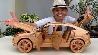 2024 Lamborghini Urus: The Wooden Edition Crafted by a Carpenter