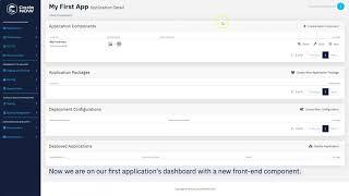 Create and code a new application in CodeNOW