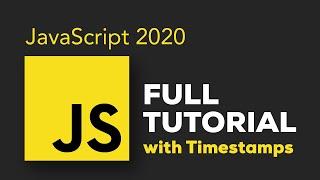 JavaScript Course for Beginners 2020 - Learn JavaScript from Scratch!