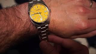 Rolex Oyster Perpetual 41 - Yellow Dial