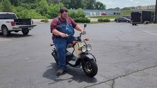 Congrats to EJ on his new 2024 Honda Ruckus, bought from Freedom Cycles in Kansas City!