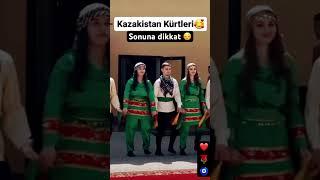 Kazakistan  Kürtlerin halayı alkış topladı sonunda olan oldu  #kısavideolar #kürtler #kazakhstan