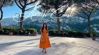 COME SHOPPING WITH ME ON THE AMALFI COAST 2023 | Alessandra Rosa