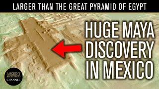 Oldest and Largest Maya Structure + Pyramid Discovered in Mexico | Ancient Architects