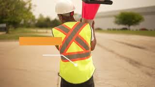 Hi-Vis 9-Pocket High Visibility Safety Vest by Pioneer