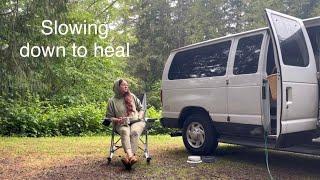 Living in my van | The slow days: Part 1 #gratitude #r&r #grief #healing #vanlife