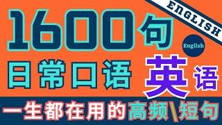 日常英语口语| 零基础也能会学英语|英文基础句型|基础语法基本句型|常用英语短句|生活中天天用英文句子|生活英语口语|英语初级阶段学什么|YouTube 英语博主