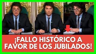  POR FIN️LA MEJOR NOTICIA para los JUBILADOS y PENSIONADOS de ANSES  JULIO 2024 ¡FALLO HISTÓRICO!