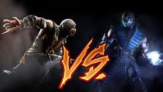 Скорпион против Саб-Зиро | Mortal Kombat X