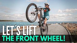 Tutorial for 3 Front Wheel Lifts - How to do the Classic, Wheelie + Manual Front Wheel Lift