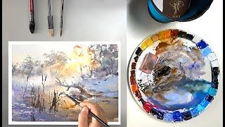 Free Watercolor Demonstration by Igor Sava