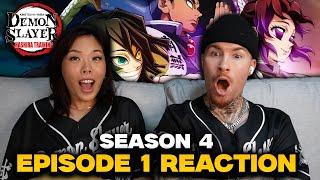 HASHIRA TRAINING ARC BEGINS! | Demon Slayer Season 4 Episode 1 Reaction