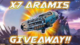 [WR] 7 new Aramis Weapons Giveaway! war robots Update 10.1 aramis giveaway #wrwinaramis #warrobots