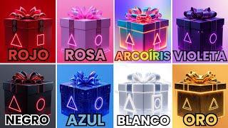 ELIGE TU REGALO DE 8  EDICIÓN EL JUEGO DEL CALAMAR 2  CHOOSE YOUR GIFT  SQUID GAME 2