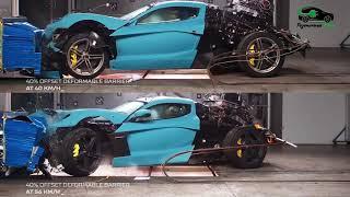 Два прототипа Rimac C_Two стоимостью 2,1 млн долларов каждый разбили на краш-тесте
