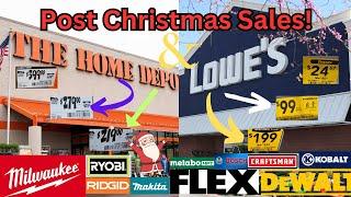 Post Christmas Markdowns at Home Depot and Lowe's