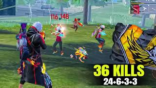 Last Zone Impossible BooyahTotal 36 KillsFree Fire Gameplay