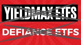 Why I Don't Invest In Yieldmax And Defiance ETFs