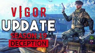 Season 19 Update | First Look | Vigor | Full Battle Pass | Preview Program | Vigor Partner