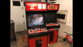 Neo Geo MVS Unpacking and Initial Setup